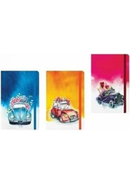 Klasik Sert Kapak Defter 9X14 Çizgili 80 Yaprak (413755)