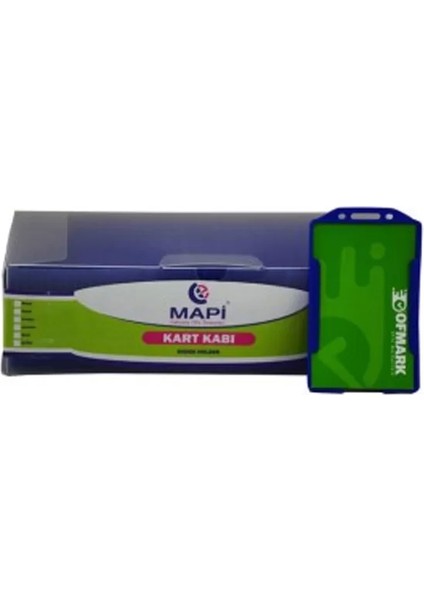 Dikey Kart Kabı Lacivert 50Lİ (9101402)
