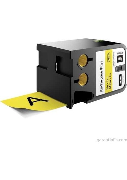 1868775 Xtl 54MM x 7metre Sarı/siyah Vinil Etiket