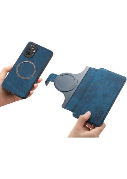 Xiaomi Redmi Not 10 Için Flip Case Pro 4g Kart Standı Mıknatıs Koruyucu (Yurt Dışından)