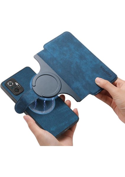 Xiaomi Redmi Not 10 Için Flip Case Pro 4g Kart Standı Mıknatıs Koruyucu (Yurt Dışından)