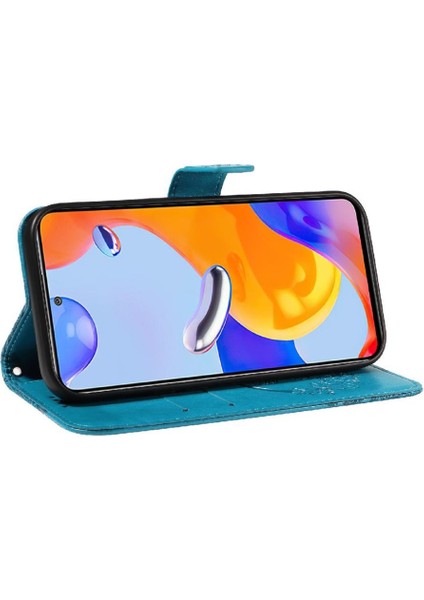 Xiaomi Redmi Not 12S Için Flip Case Kredi Kartı ile Yüksek Kaliteli Deri (Yurt Dışından) modelleri
