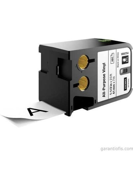 1868754 Xtl 41MM x 7metre Beyaz/siyah Vinil Etiket