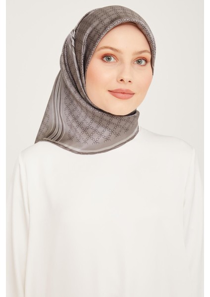 Nostalji Serisi Ipek Twill Eşarp 9054D-03