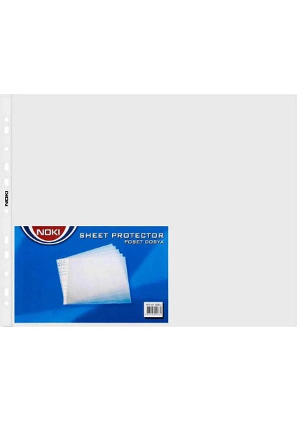 Delikli A3 Dikey Poşet Dosya