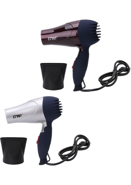 Kahve Stili GW555 Katlanabilir Saç Kurutma Makinesi Düşük Gürültülü Seyahatçi Ev Blower 220V Ab Takımağı Seyahat Salon Ev Kullanımı Perakende Satışı (Yurt Dışından) fiyatları