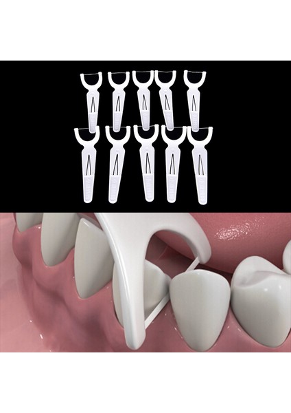Yüksek Flat Dental Floss Diş Temizleme Kutuları Interdental Fırça Diş Ipi Diş Çubuğu - Online Alışveriş Için (Yurt Dışından)