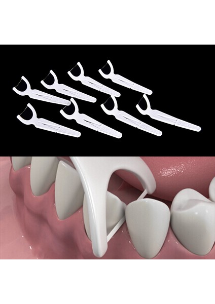 Yüksek Flat Dental Floss Diş Temizleme Kutuları Interdental Fırça Diş Ipi Diş Çubuğu - Online Alışveriş Için (Yurt Dışından)