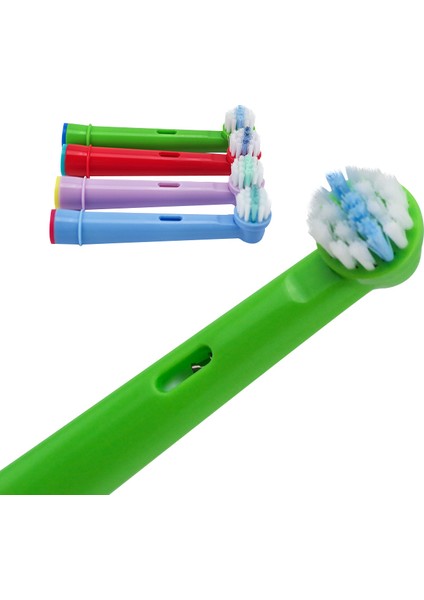 4 Adet Tarzı Oral-B Elektrikli Diş Fırçası Için 4 Adet Çocuk Diş Fırça Başlığı Yedekleri Uygun Fit Advance Powerpro Healthtriumphd Excel (Yurt Dışından)