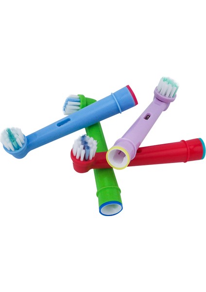 4 Adet Tarzı Oral-B Elektrikli Diş Fırçası Için 4 Adet Çocuk Diş Fırça Başlığı Yedekleri Uygun Fit Advance Powerpro Healthtriumphd Excel (Yurt Dışından)