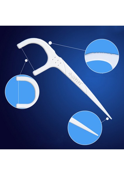 Interdenal Diş Fırçası Diş Ipi Çubuk Plastik Diş Telleri Naylon Tel Diş Telleri Diş Ipi - (Yurt Dışından)