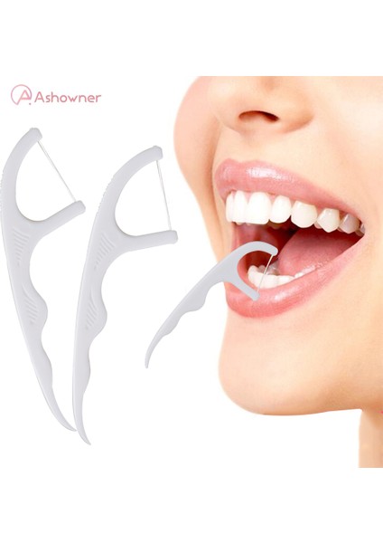 Fildişi Tarzı Yetişkinler Için Taşınabilir Tek Kullanımlık Diş Fırçası Diş Temizleme Diş Çubuğu Diş Temizleme Diş Oral Bakım Diş Çubuğu Aracı (Yurt Dışından)