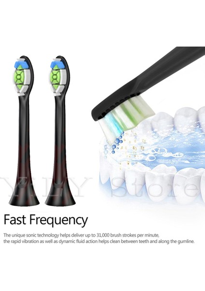 5 Adet Tarzı Philips Sonicare Hx Diamondclean Yedek Diş Fırçası Başlıkları - Türkçe (Yurt Dışından)