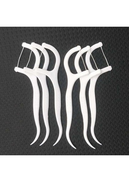 Çoklu Stil Diş Temizliği ve Ağız Bakımı Için 100 Adet Tek Kullanımlık Diş Interdental Fırça ve Diş Ipi Seti (Yurt Dışından)