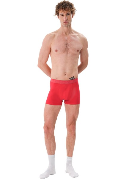 3'lü Erkek Pamuklu Boxer - Xpack 1