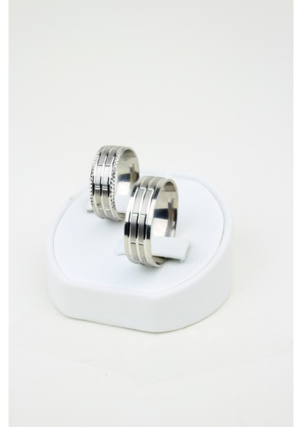 Düz Brose 925 Ayar Gümüş Alyans, Nişan ve Söz Yüzüğü fiyatları