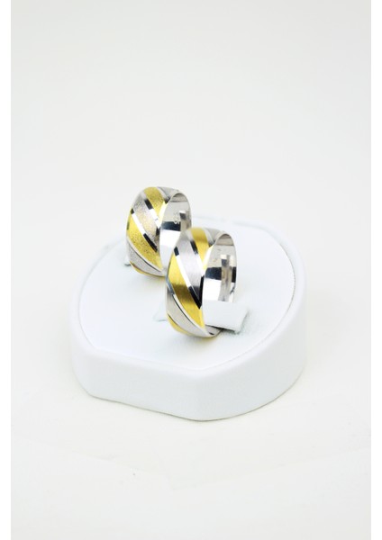 Kelebek Desenli Erkek Düz Bayan Kumlu Yaldızlı 925 Ayar Gümüş Alyans, Nişan ve Söz Yüzüğü fiyatları