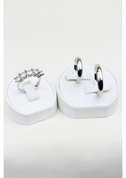 Normal Brose 925 Ayar Gümüş Alyans, Nişan ve Söz Yüzüğü