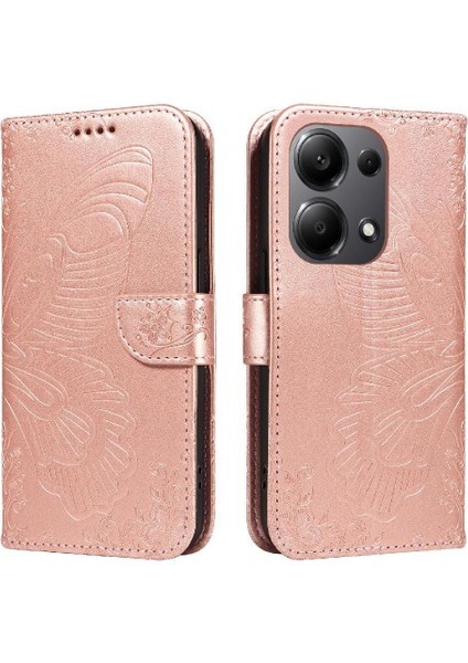 Xiaomi Redmi Not 13 Pro 4g Için Flip Case Kart ile Ayrılabilir El Kayışı (Yurt Dışından)