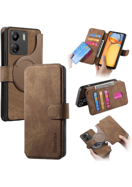 Xiaomi Redmi Için Flip Case Xiaomi 4g Cüzdan Mıknatıs Koruyucu Malzeme Kartı (Yurt Dışından)
