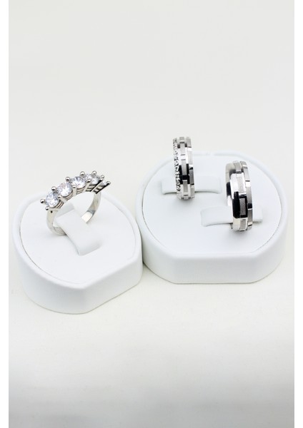 Ruh Bağı Çemberi 925 Ayar Gümüş Alyans, Nişan ve Söz Yüzüğü