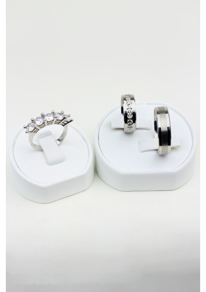 Sonsuz Bağlılık Halkası 925 Ayar Gümüş Alyans, Nişan ve Söz Yüzüğü