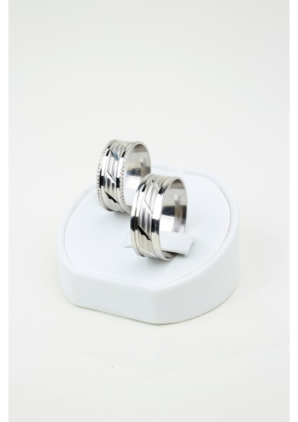 Renkli Ruh Uyum Halkası 925 Ayar Gümüş Alyans, Nişan ve Söz Yüzüğü fiyatları