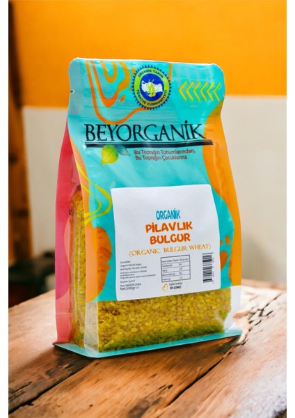 Beyorganik Organik Pilavlık Bulgur 500GR