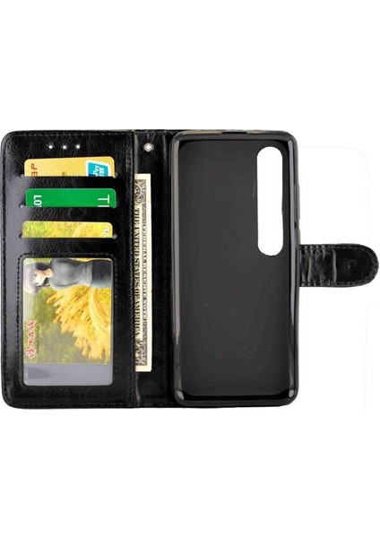 Xiaomi Mi 10 5g Için Flip Case Pu Deri Darbeye Kickstand Manyetik (Yurt Dışından)