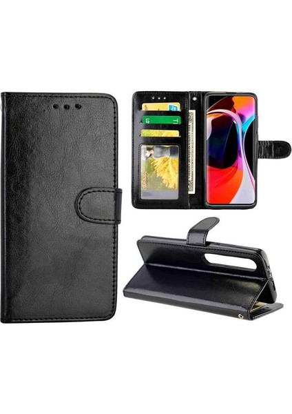 Xiaomi Mi 10 5g Için Flip Case Pu Deri Darbeye Kickstand Manyetik (Yurt Dışından)