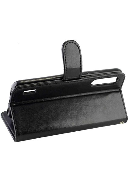 Xiaomi Mi CC9E Kart Tutucu Pu Deri Manyetik Kapatma Için Flip Case (Yurt Dışından)