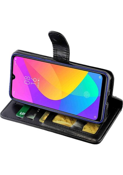 Xiaomi Mi CC9E Kart Tutucu Pu Deri Manyetik Kapatma Için Flip Case (Yurt Dışından)
