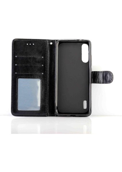 Xiaomi Mi CC9E Kart Tutucu Pu Deri Manyetik Kapatma Için Flip Case (Yurt Dışından)
