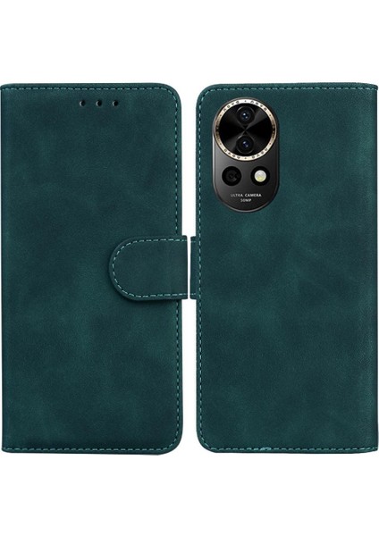 Huawei Nova 12 Için Flip Case Kart Yuvası Premium Pu Deri Standı Tutucu (Yurt Dışından)