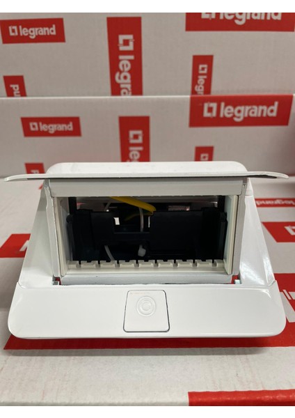 Pop-Up Donatılabilir Masa Buatı Beyaz 4 Modül