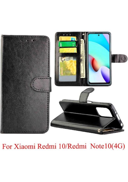 Xiaomi Redmi Not 11 Için Flip Case 4g Kart Tutucu Pu Deri Darbeye (Yurt Dışından)