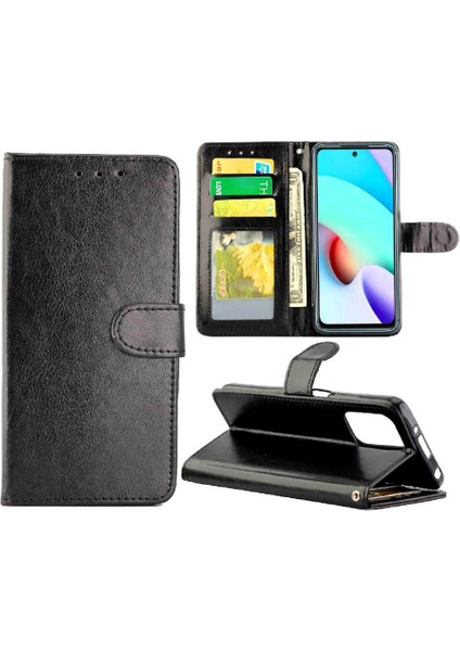 Xiaomi Redmi Not 11 Için Flip Case 4g Kart Tutucu Pu Deri Darbeye (Yurt Dışından)
