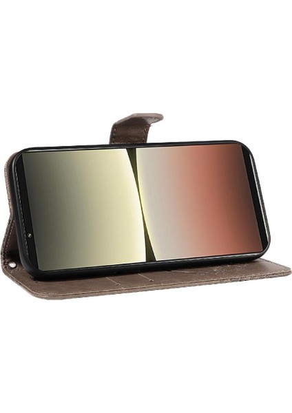 Kredi Kartı Yuvası ile Sony Xperia 5 Iv Için Flip Case Yüksek Kalite Deri (Yurt Dışından) modelleri