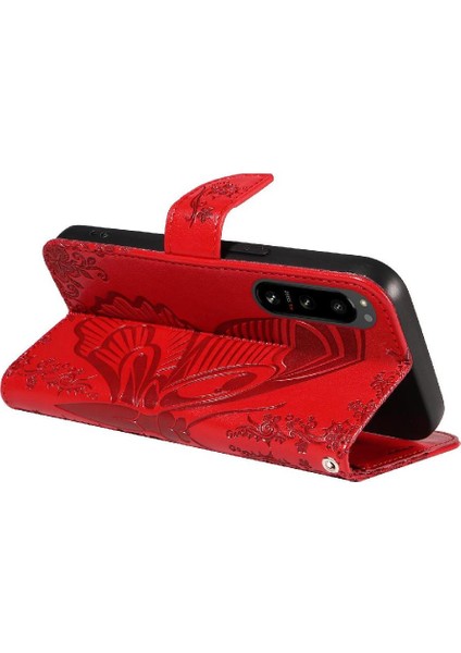 Kredi Kartı Yuvası ile Sony Xperia 5 Iv Için Flip Case Yüksek Kalite Deri (Yurt Dışından) modelleri