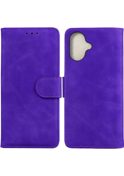 IPhone 16 Için Flip Case Artı Standı Tutucu Premium Pu Deri Manyetik Kart (Yurt Dışından)