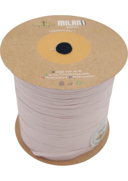 Milano Rafya Toz Pembe Renk 100 gr
