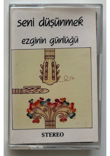 Ezginin Günlüğü Seni Düşünmek Kaset (Orjnal Dönem Kağıt Baskı Kaset)
