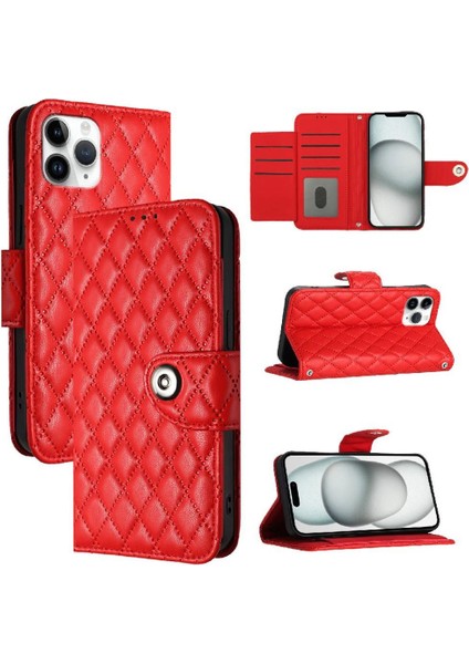 IPhone 11 Için Kılıf Pro Kart Tutucu Cüzdan Kapak Darbeye Şık Bilek (Yurt Dışından)