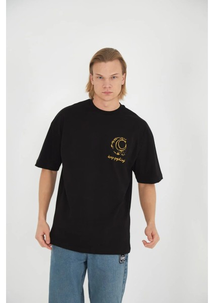 Vincent Van Gogh Siyah Oversize T-Shirt fiyatları