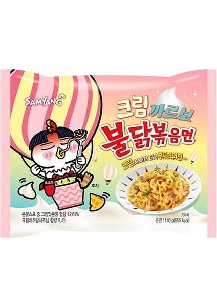 Cream Carbonara Hot Chicken Flavor 140 gr