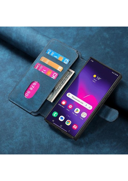 Samsung Galaxy S24 Ultra Cüzdan Mıknatıs Koruyucu Malzeme Için Flip Case (Yurt Dışından) indirimleri