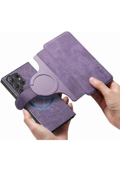 Samsung Galaxy S24 Ultra Cüzdan Mıknatıs Koruyucu Malzeme Için Flip Case (Yurt Dışından) fırsatları