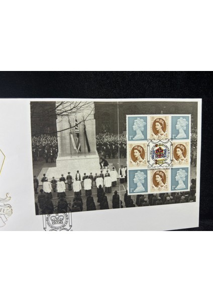 Her Majesty The Queen Diamond Jubilee Elmas Jübile 1952-2012 Queen Elisabeth Iı. Ilk Gün Zarfı Block Pullu Limited 75/75 Nadir modelleri