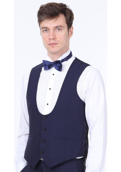 Saks Slim Fit Kelebek Yaka Klasik Yelek fiyatları