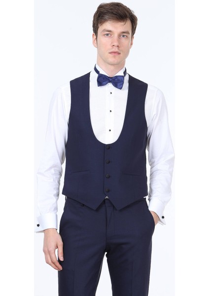 Saks Slim Fit Kelebek Yaka Klasik Yelek fiyatları